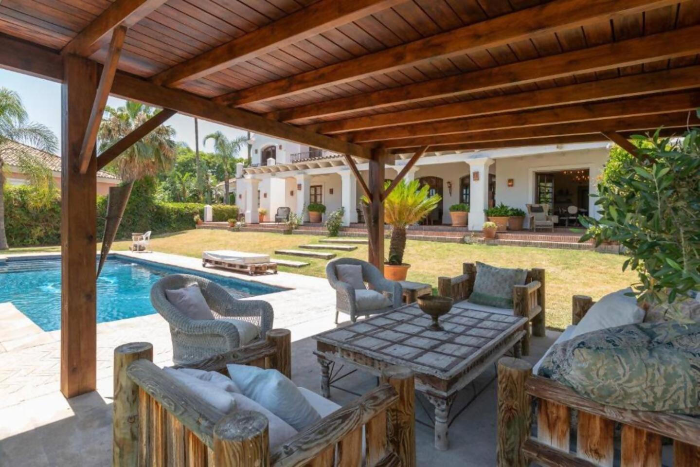 Villa Casa Sol Encantadora Villa Con Piscina Марбеля Екстериор снимка