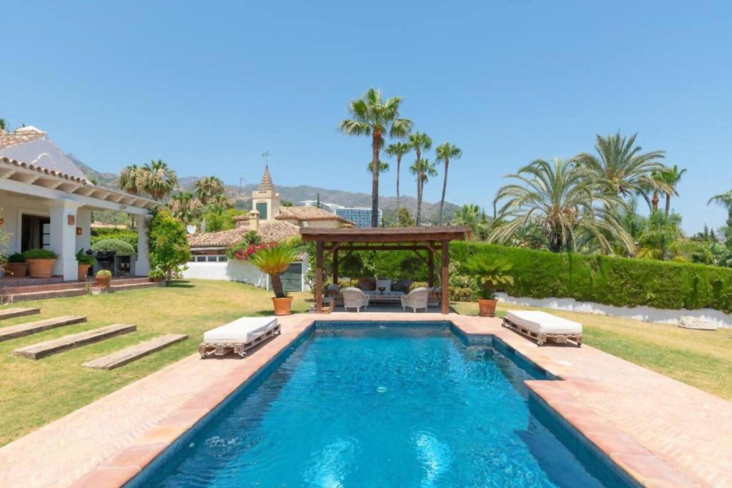 Villa Casa Sol Encantadora Villa Con Piscina Марбеля Екстериор снимка
